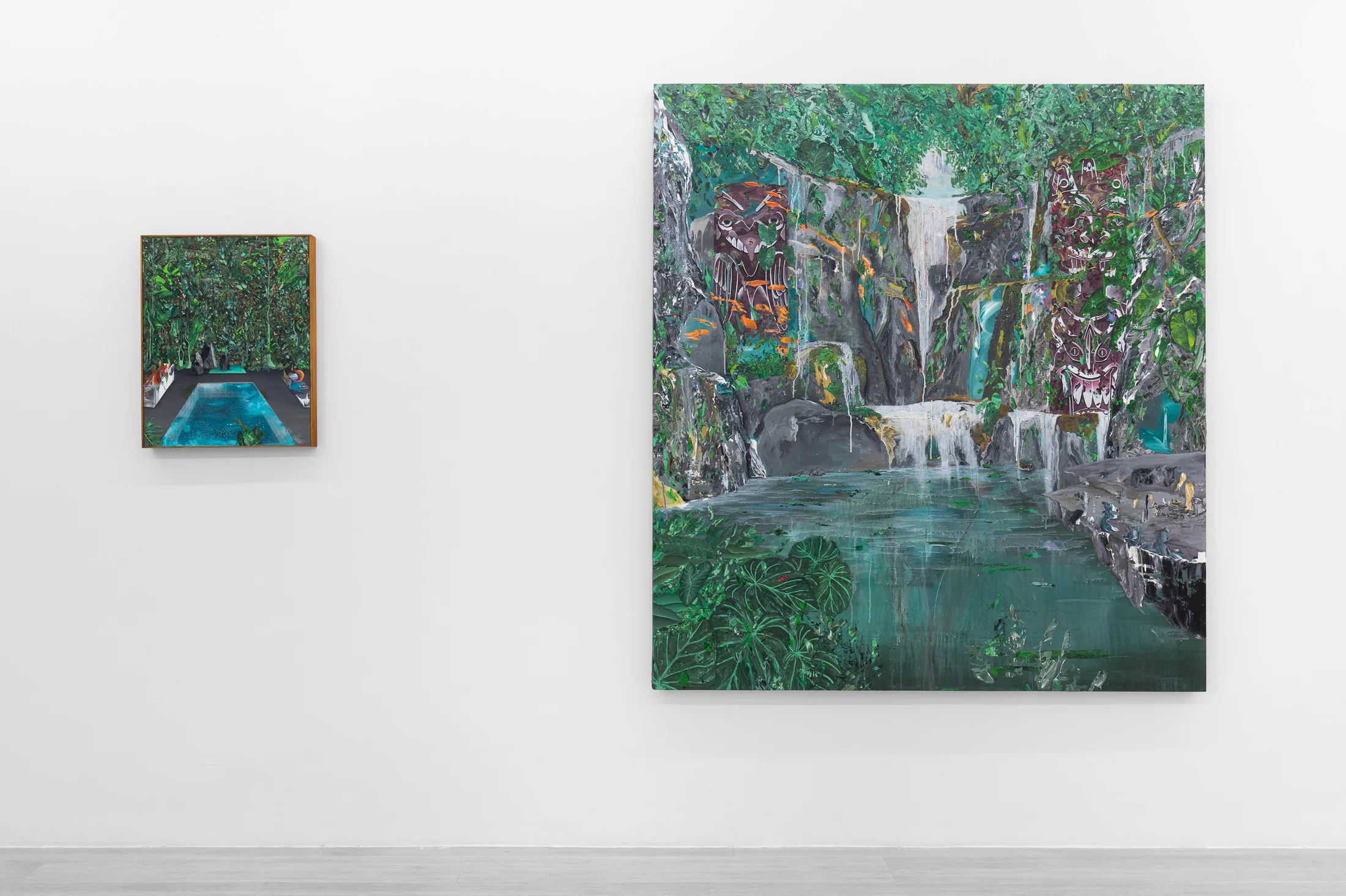Águas Compostas, exhibition view at Zipper Galeria