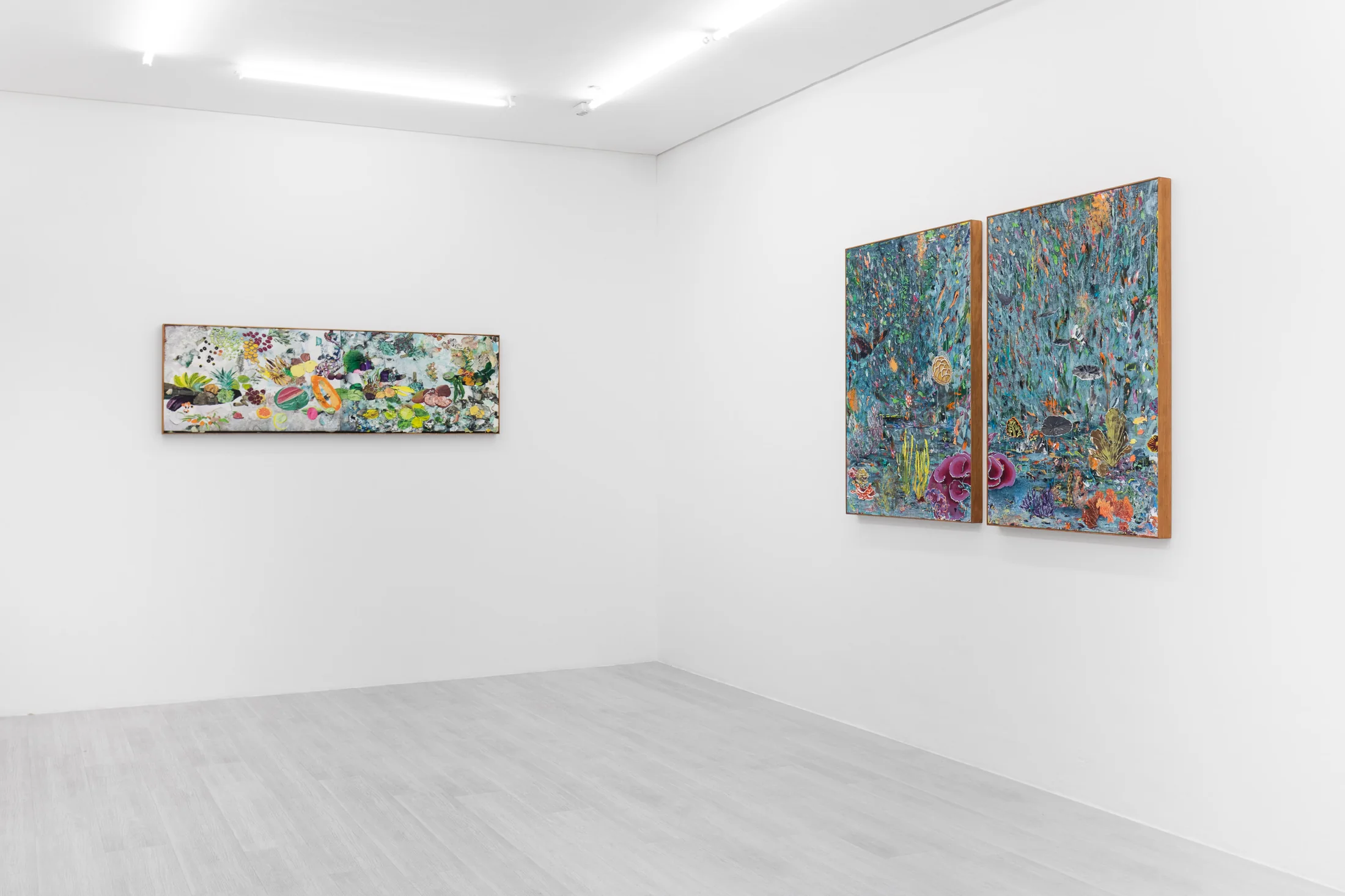 Águas Compostas, exhibition view at Zipper Galeria