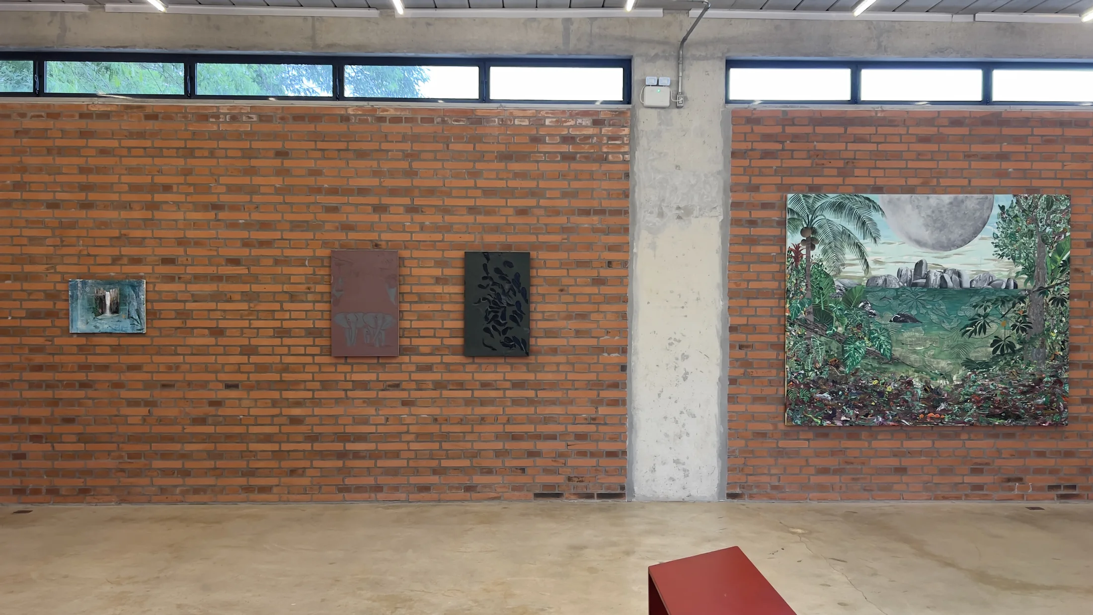 Vésper, exhibition view at Centro Cultural VERAS