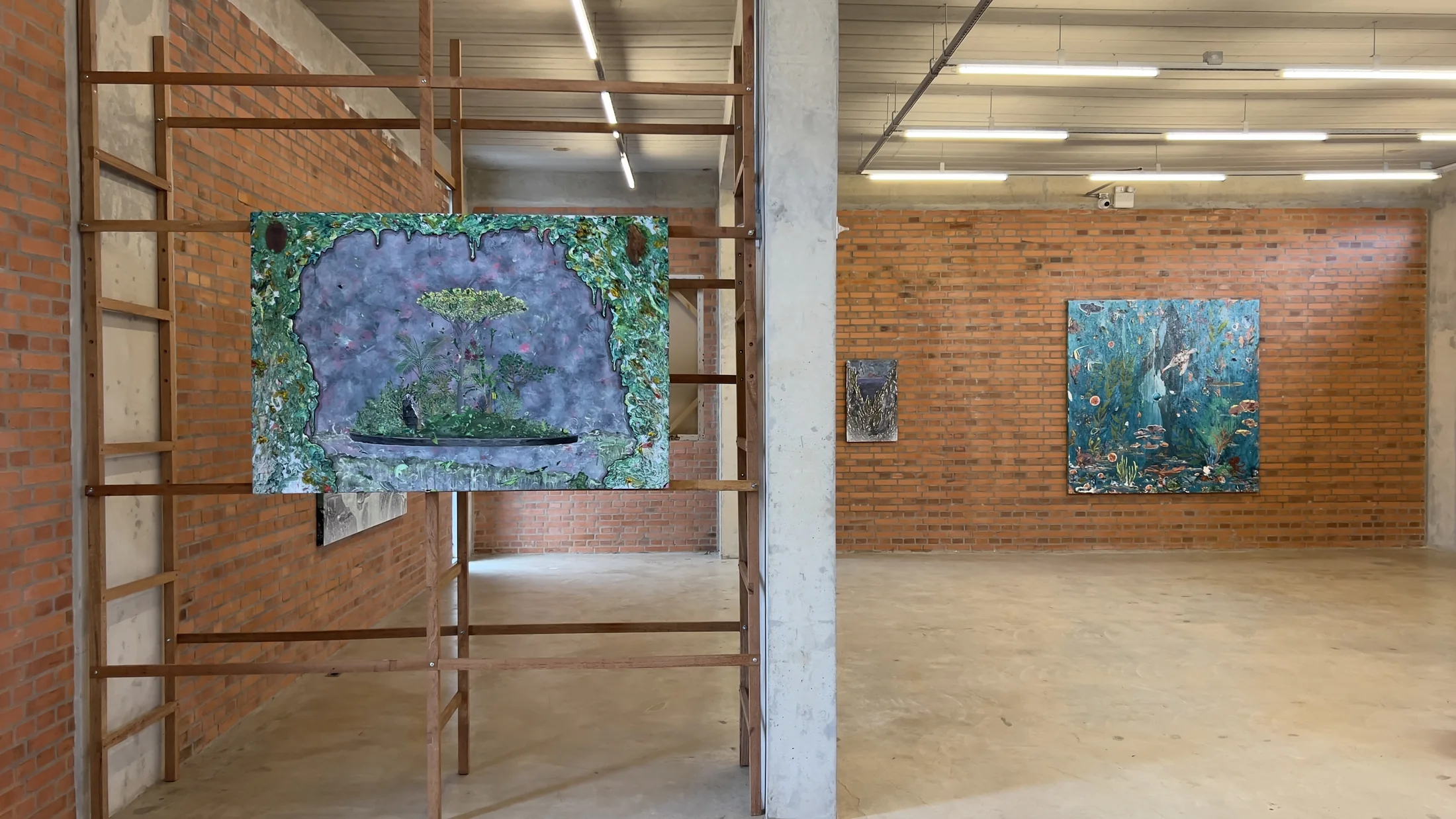 Vésper, exhibition view at Centro Cultural VERAS